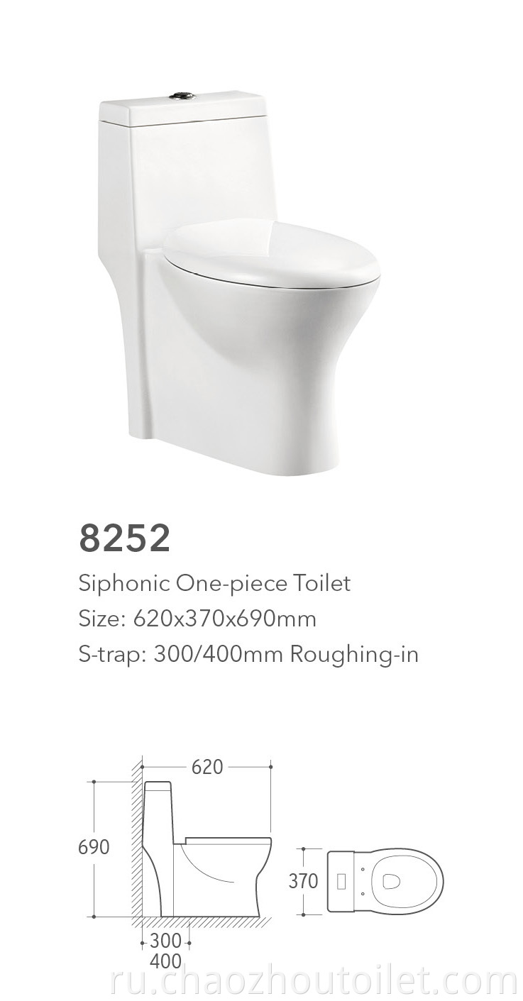 8252 One Piece Toilet